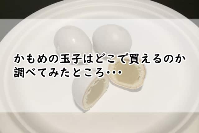 かもめの玉子はどこで買えるの?仙台や東京で売ってる店舗を調べると?